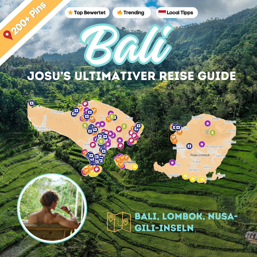 Bali Reiseguide mit 200+ Maps Pins