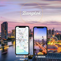 Kostenloser Bangkok Reiseguide mit 45 Google-Maps-Pins