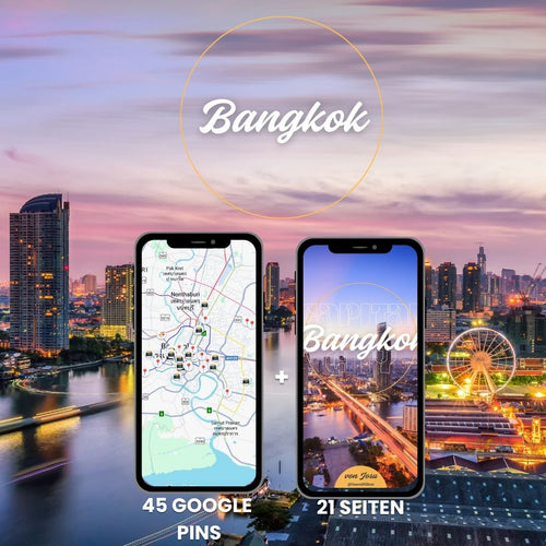 Kostenloser Bangkok Reiseguide mit 45 Google-Maps-Pins