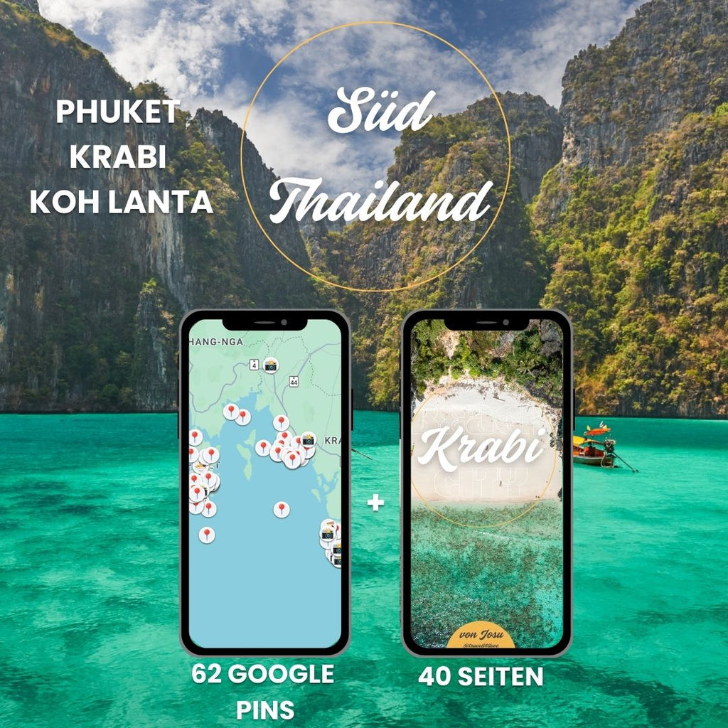 Thailand Reiseguide mit 250+ Maps Pins