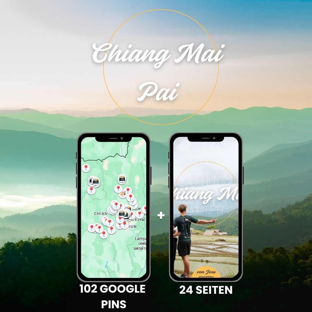 CHIANG MAI + PAI Reise-Guide als E-Book inkl. Reise-Map
